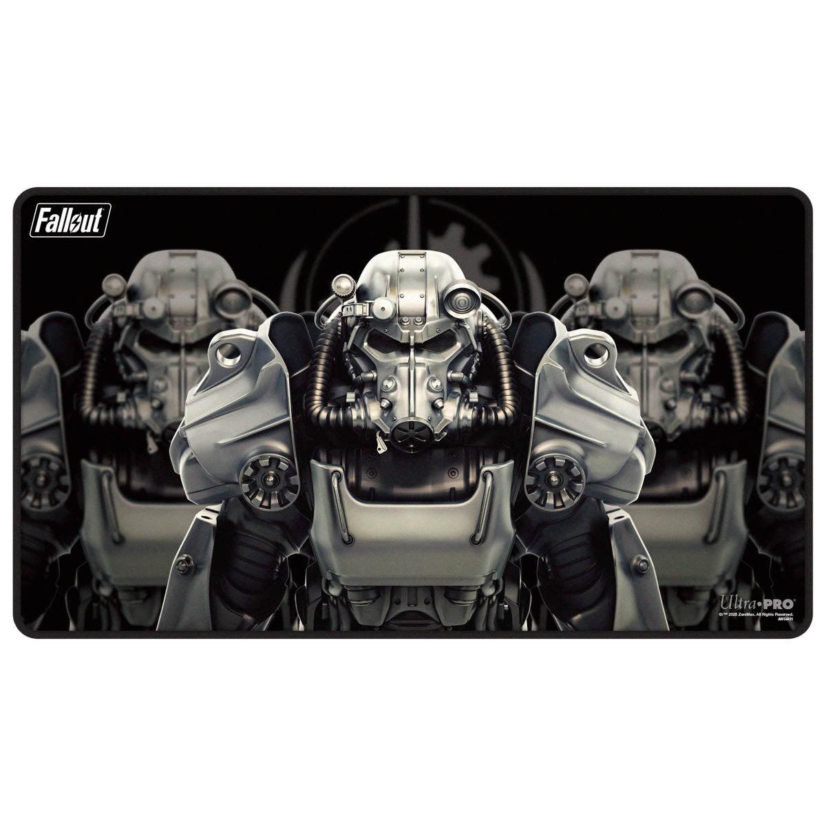 Ultra PRO Magic: The Gathering - Black Stitched Playmat - Fallout: Brotherhood of Steel