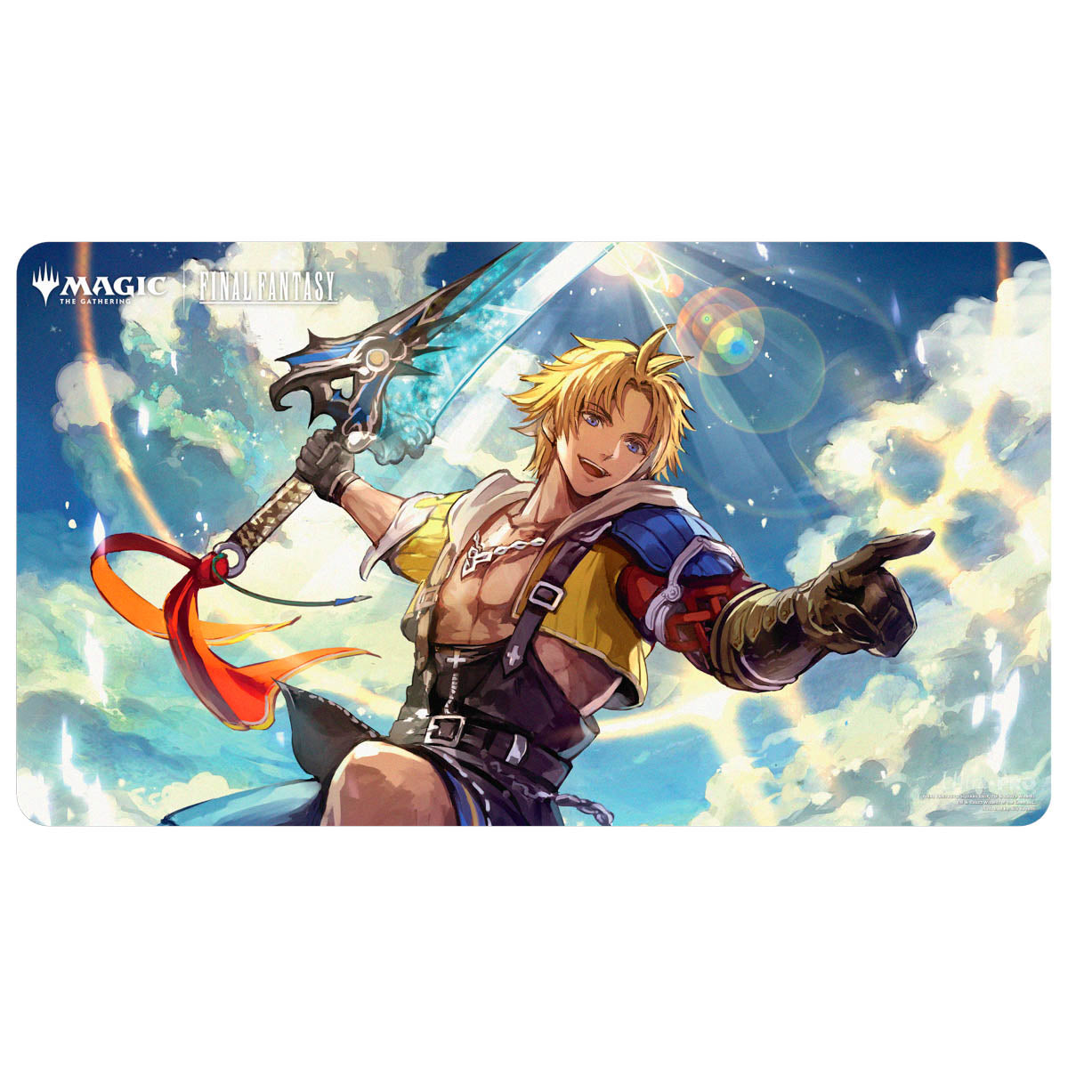 Ultra PRO Magic: The Gathering - Playmat - Final Fantasy (Tidus, Yuna's Guardian)