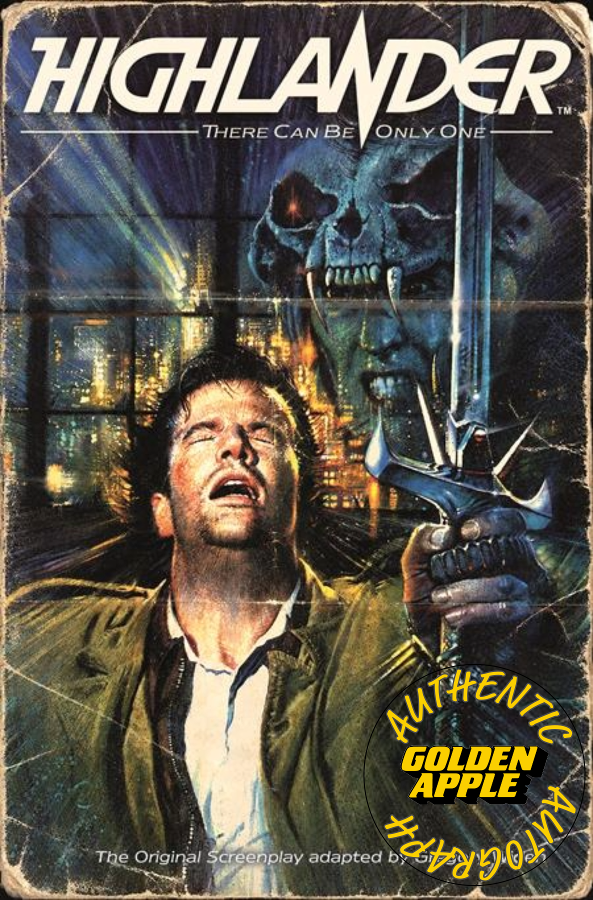 Highlander The Original Screenplay #1 (Of 4) E Original Poster Brian Bysouth Variant SIGNED Gregory Widen (12/02/2026) Titan