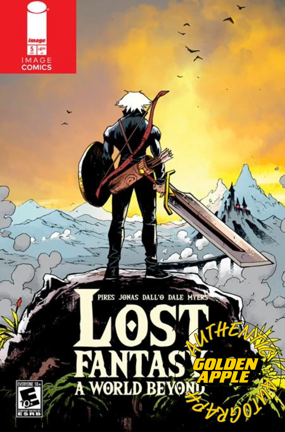 Lost Fantasy #5 C Maxi Dallo Mountain Variant SIGNED Franklin Jonas (11/19/2025) Image