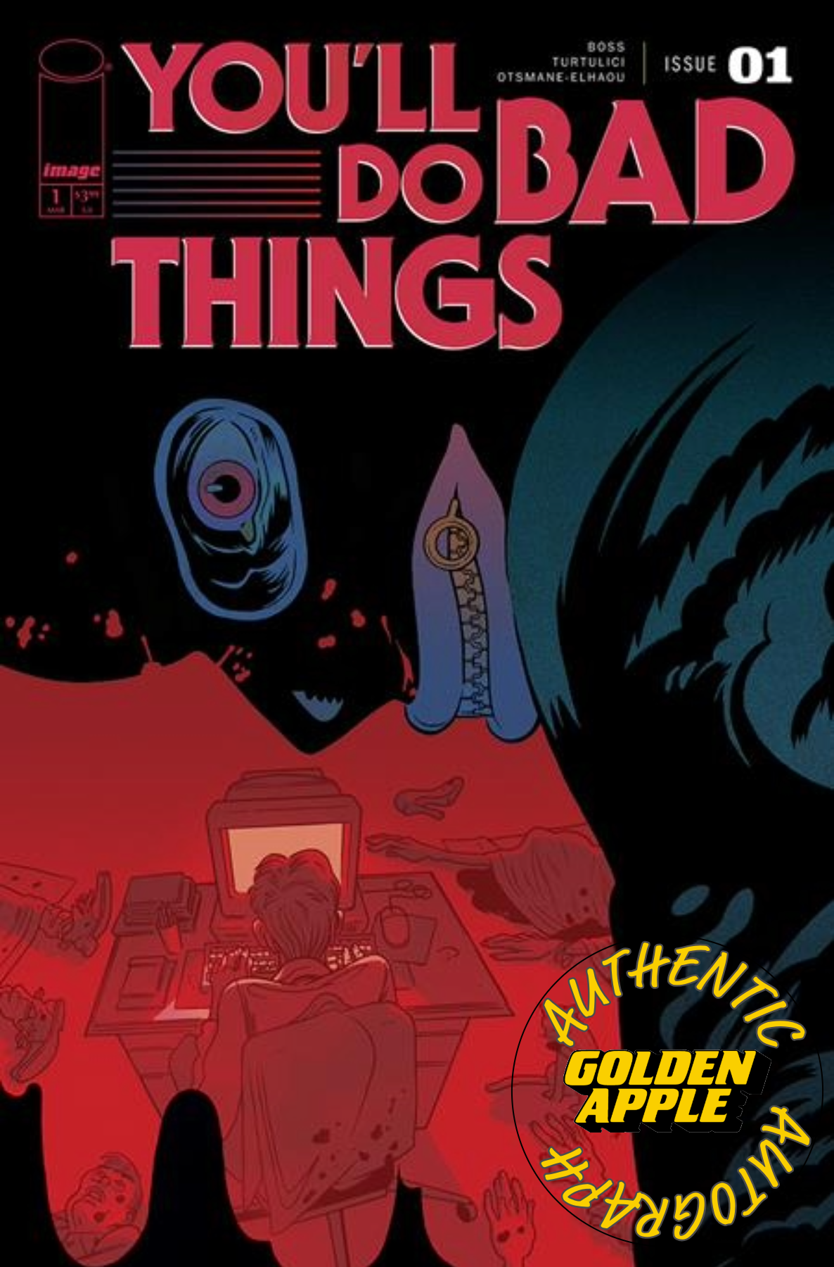 Youll Do Bad Things #1 (Of 6) A SIGNED Tyler Boss (03/26/2025) Image