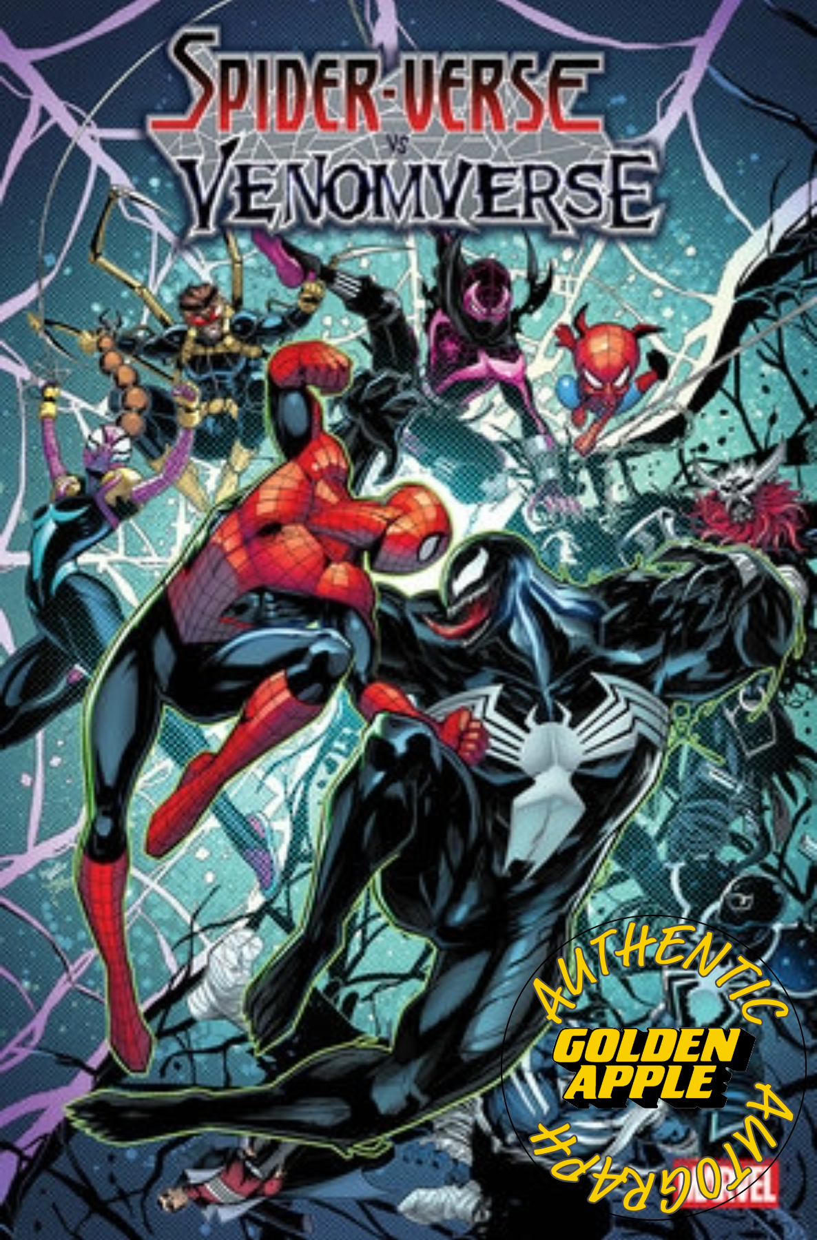 Spider-Verse Vs Venomverse #1 A Luciano Vecchio SIGNED Kyle Higgins (05/14/2025) Marvel