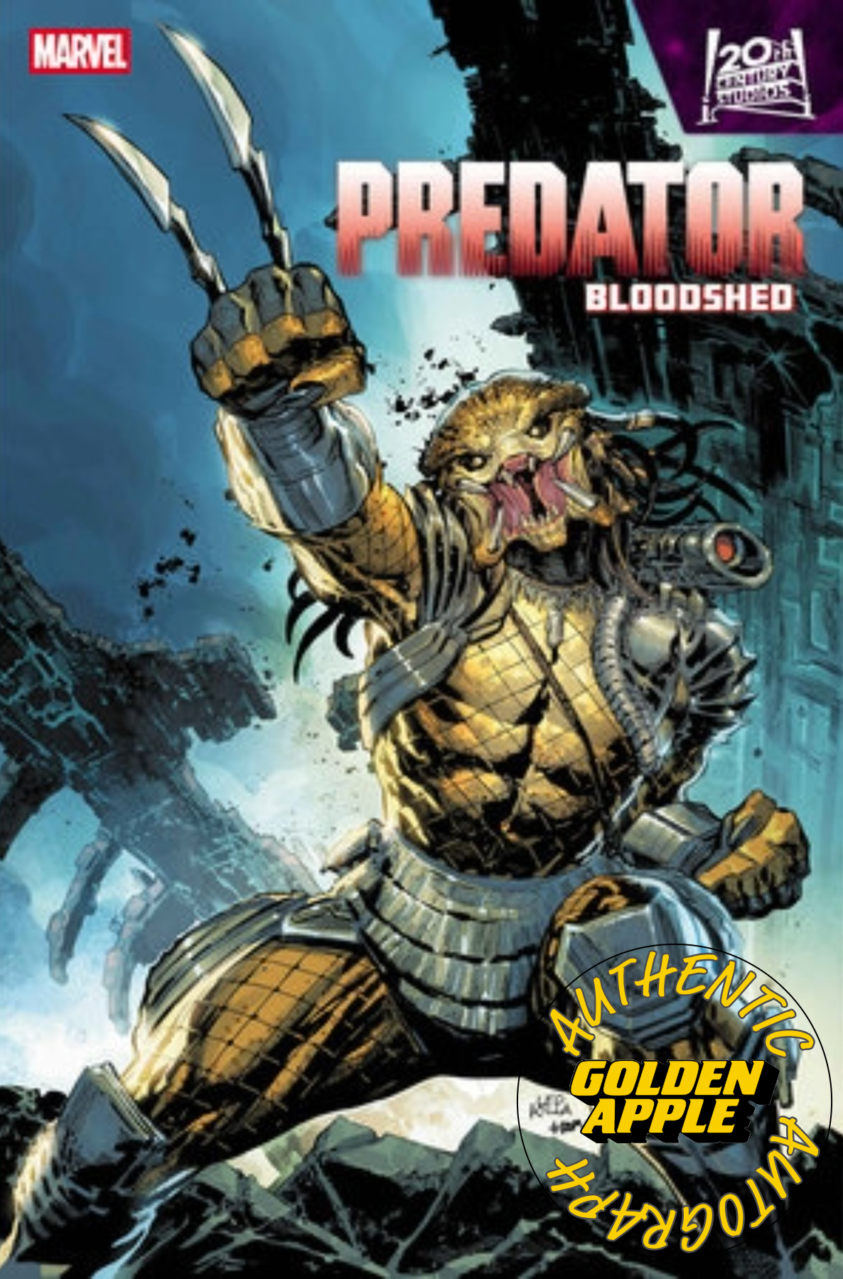 Predator Bloodshed #1 A Ken Lashley SIGNED Jordan Morris (02/25/2026) Marvel
