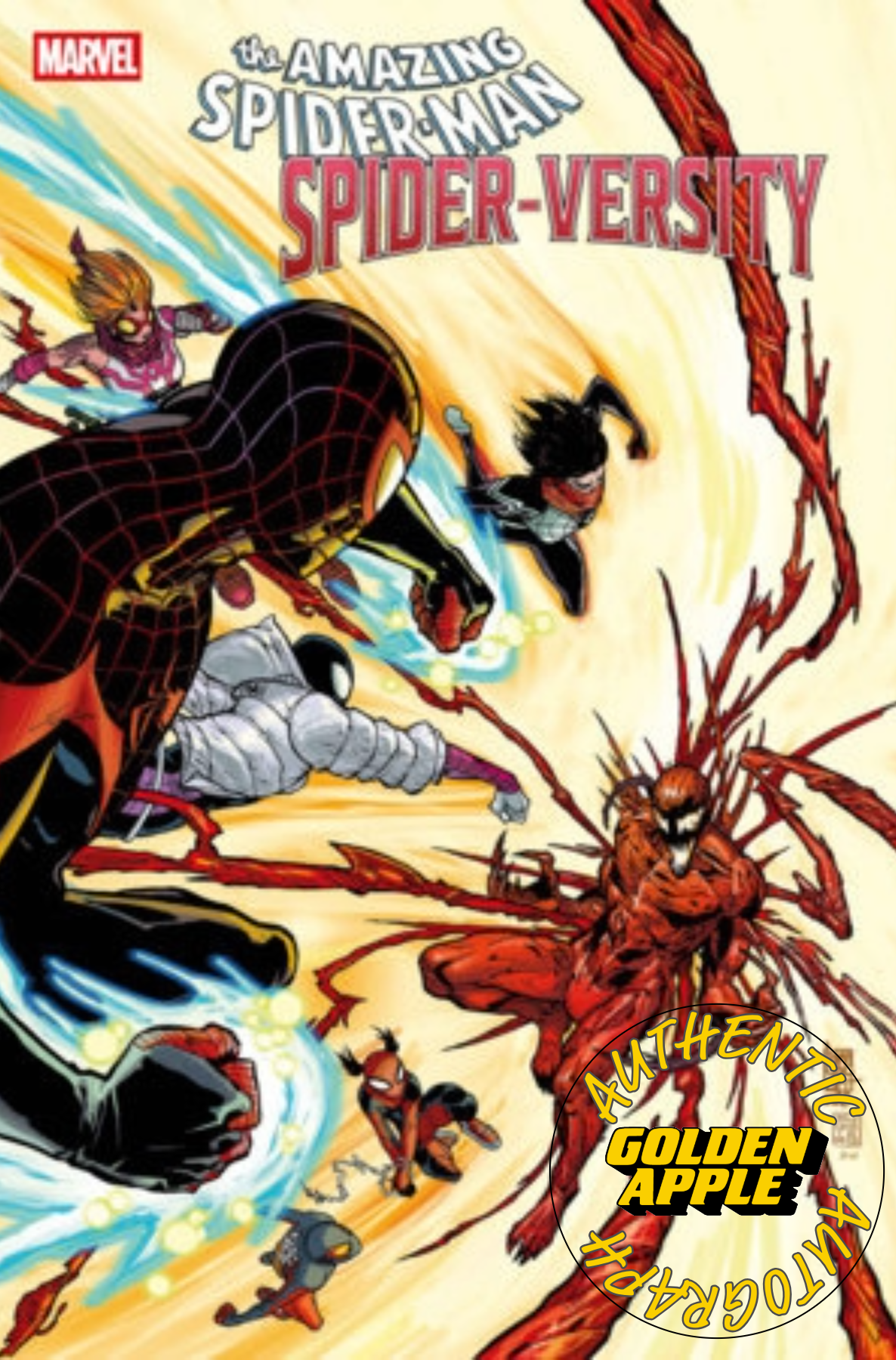 Amazing Spider-Man Spider-Versity #3 A Giuseppe Camuncoli SIGNED Jordan Morris (06/24/2026) Marvel - Golden Apple Comics