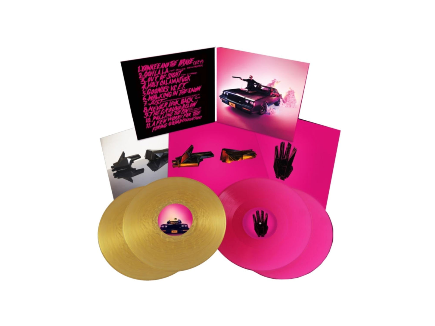 Run the Jewels - RTJ4 (Deluxe Edition Magenta & Metallic Gold Colored Vinyl)