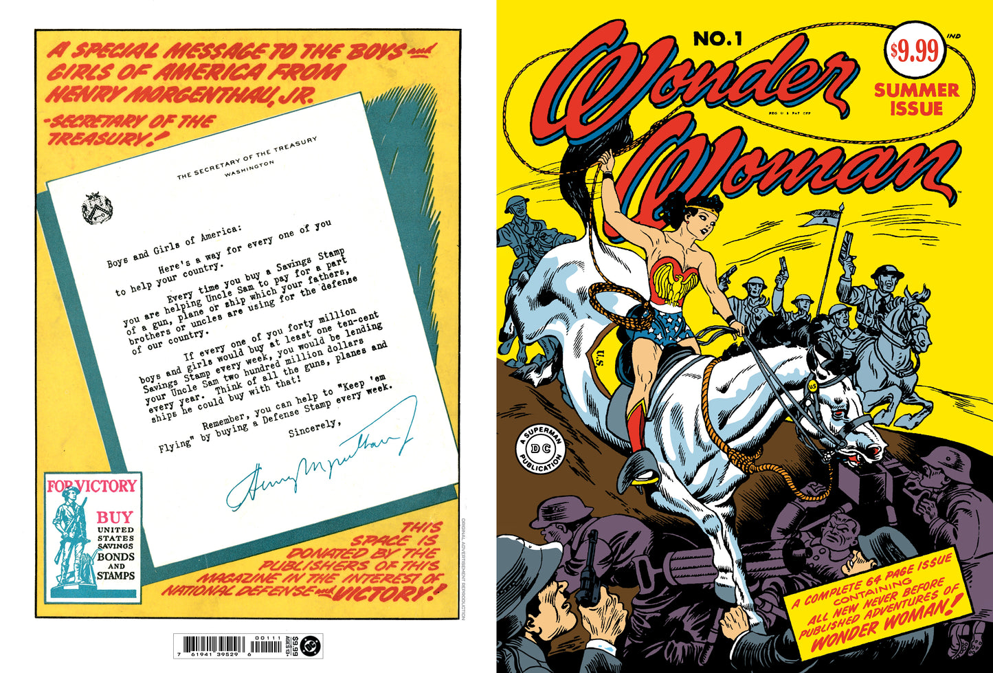 Wonder Woman #1 Facsimile Edition A Harry Peter (2026 Edition) (03/18/2026) Dc - Golden Apple Comics