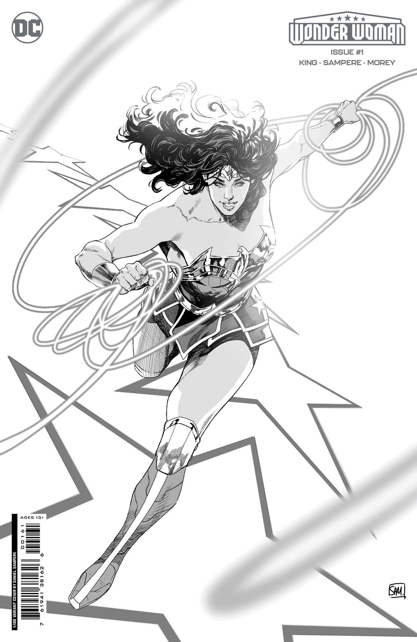 Wonder Woman #1 I 1:100 Daniel Sampere Variant (09/19/2023) Dc - Golden Apple Comics