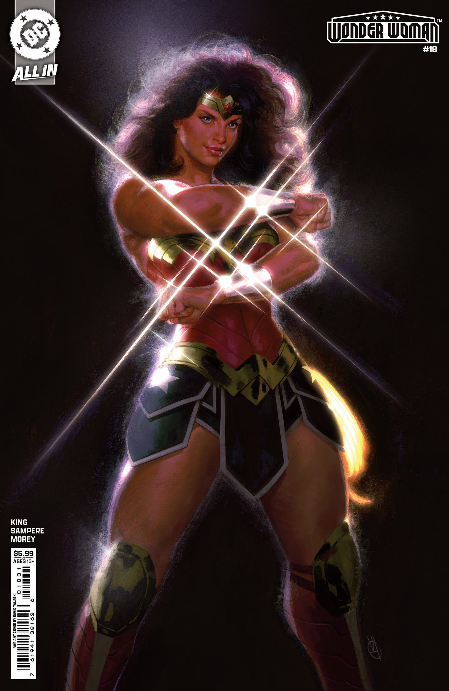 Wonder Woman #18 C David Talaski Variant (02/19/2025) Dc
