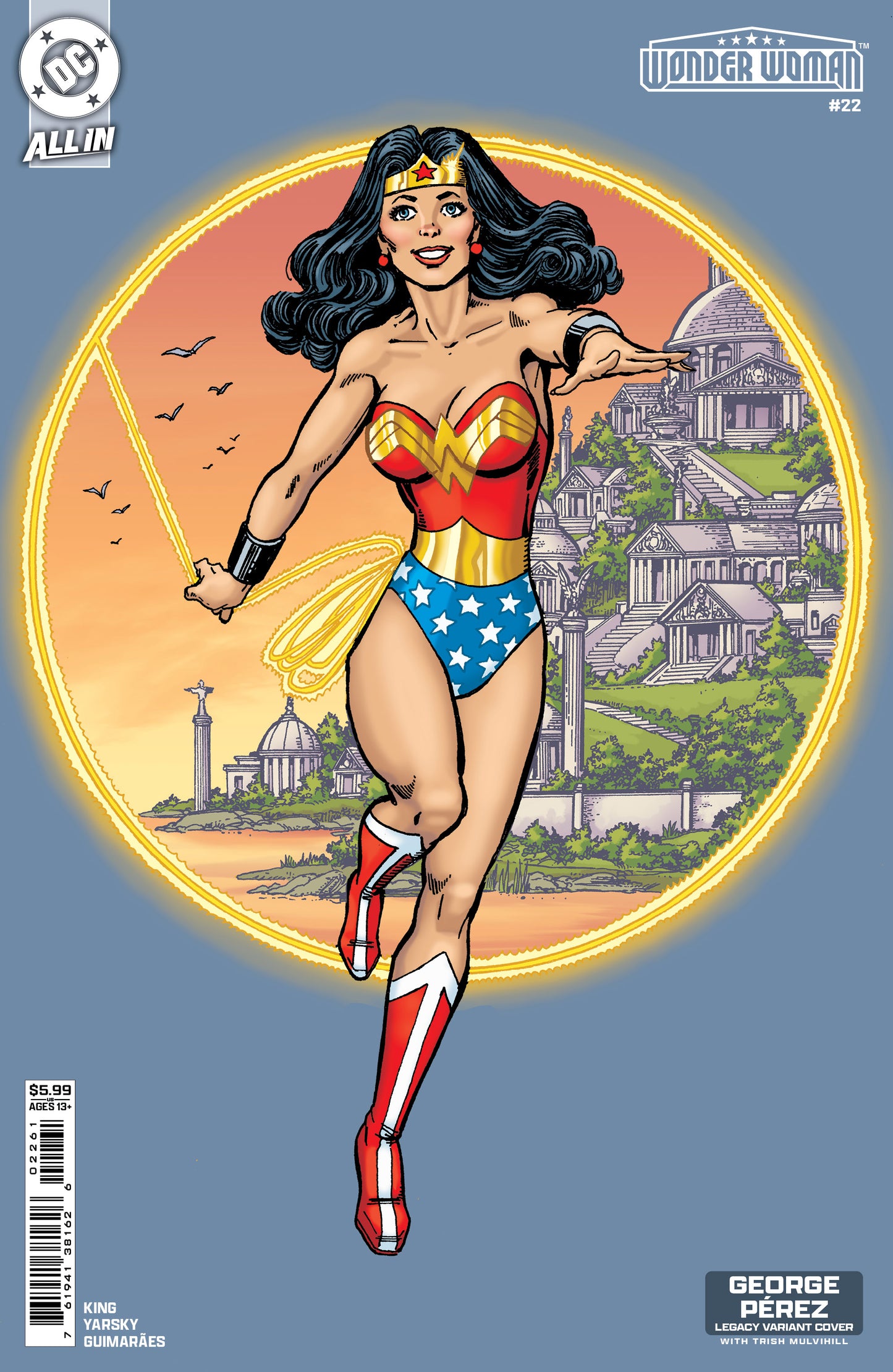Wonder Woman #22 E George Perez Legacy Variant (06/18/2025) Dc