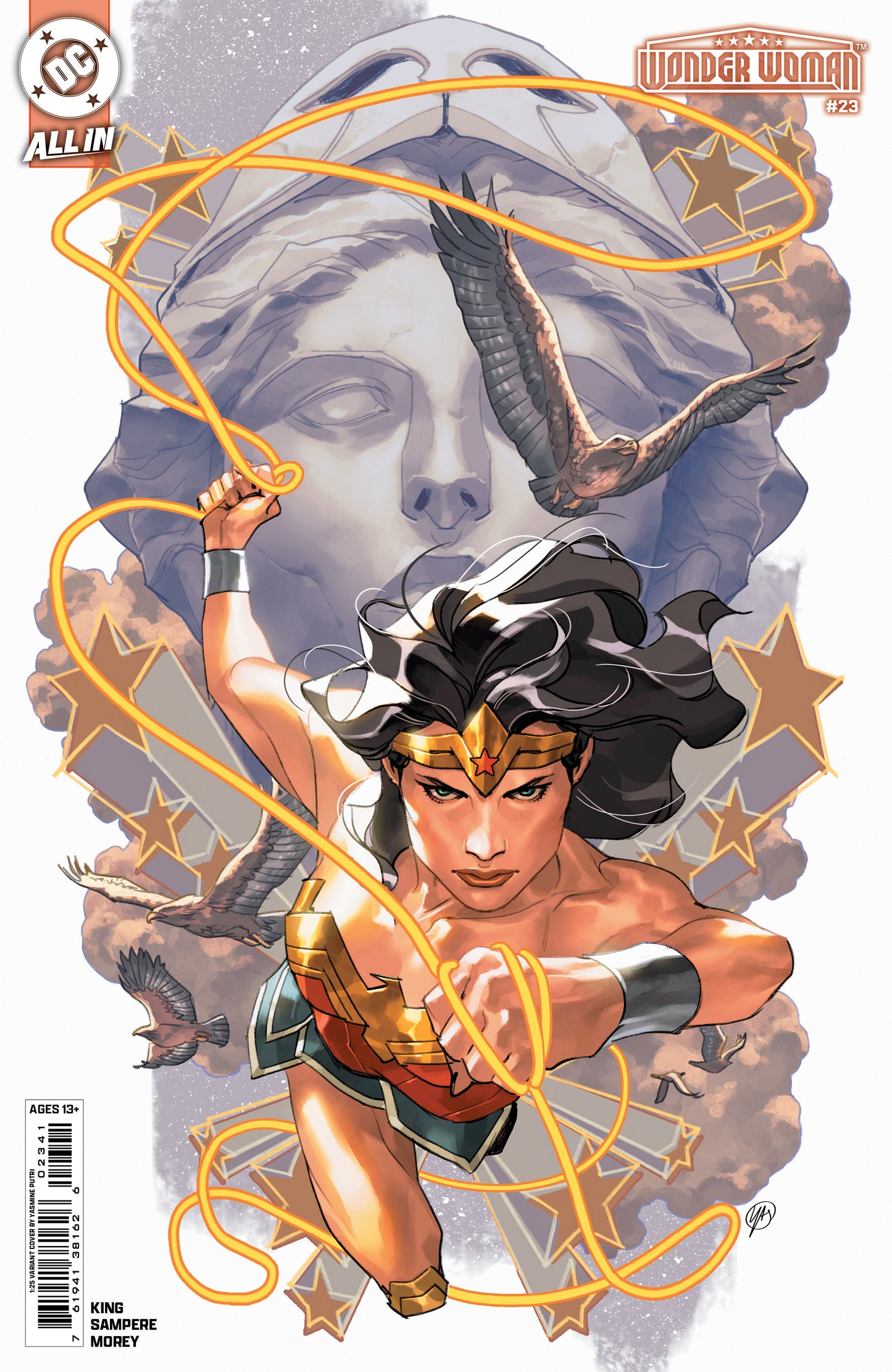 Wonder Woman #23 E 1:25 Yasmine Putri Variant (07/16/2025) Dc