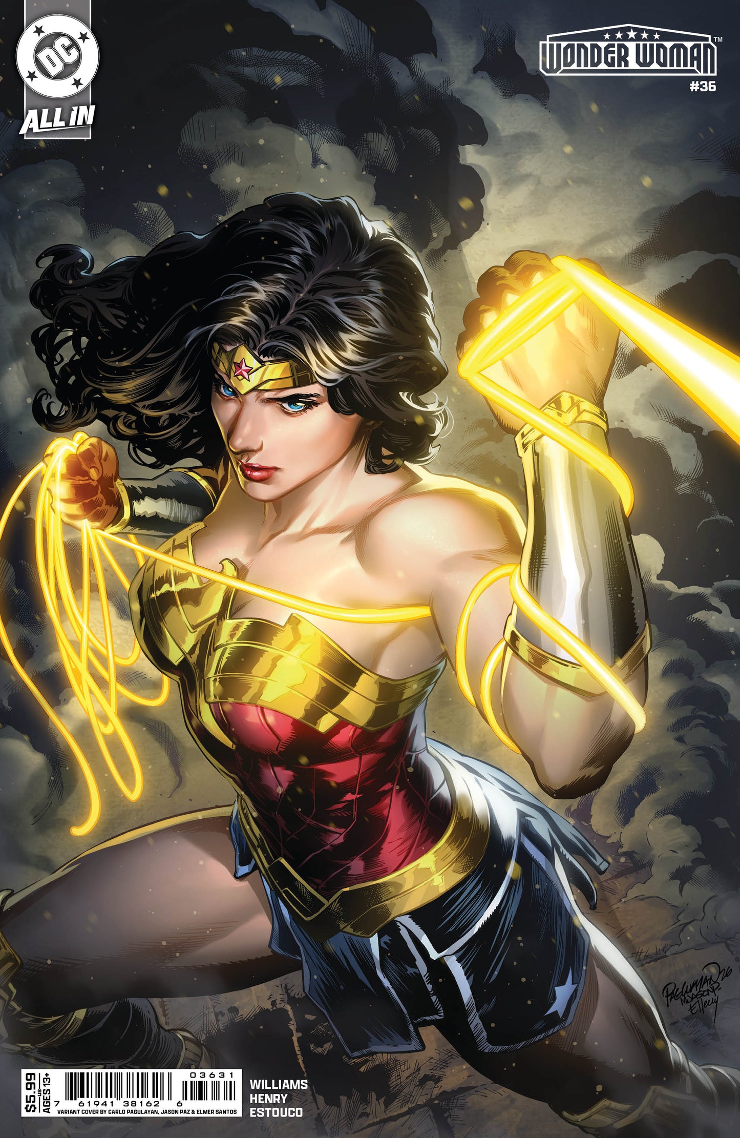 Wonder Woman #36 C Carlo Pagulayan Variant (08/19/2026) Dc