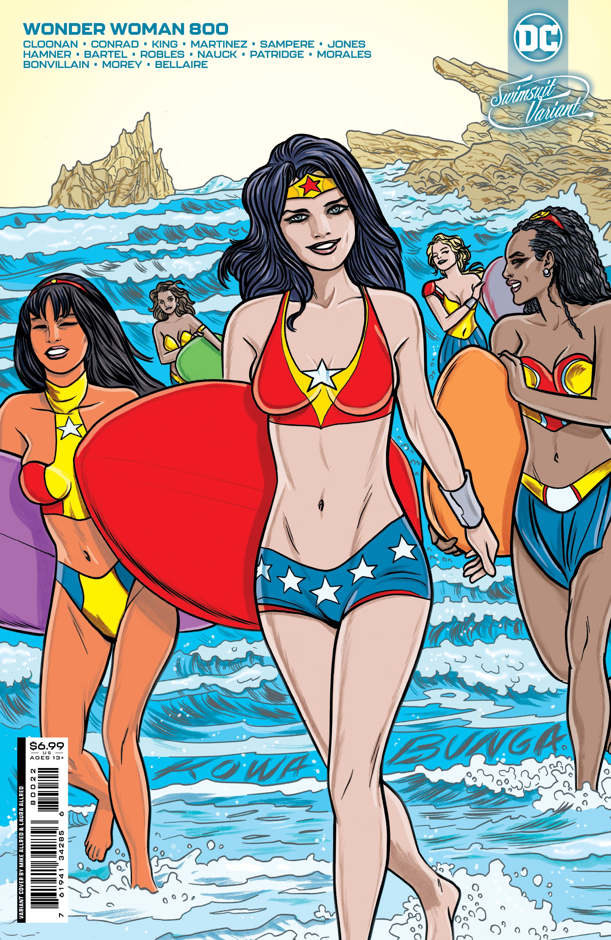 Wonder Woman #800 G Michael Allred Swimsuit Bikini GGA Variant (06/20/