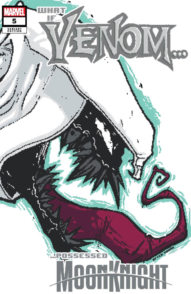 WHAT IF VENOM #1 - 5 Matthew Waite Skottie Young Homage Trade Variant Set | Rabbit Exclusive