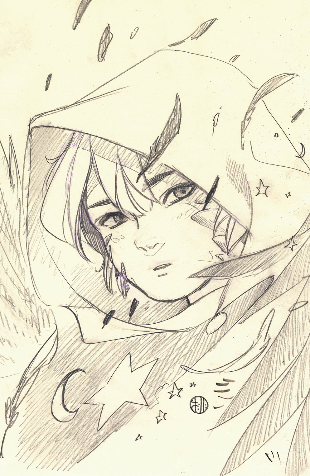 WYND #1 SSCO PEACH MOMOKO VIRGIN PENCIL SKETCH VARIANT 2020