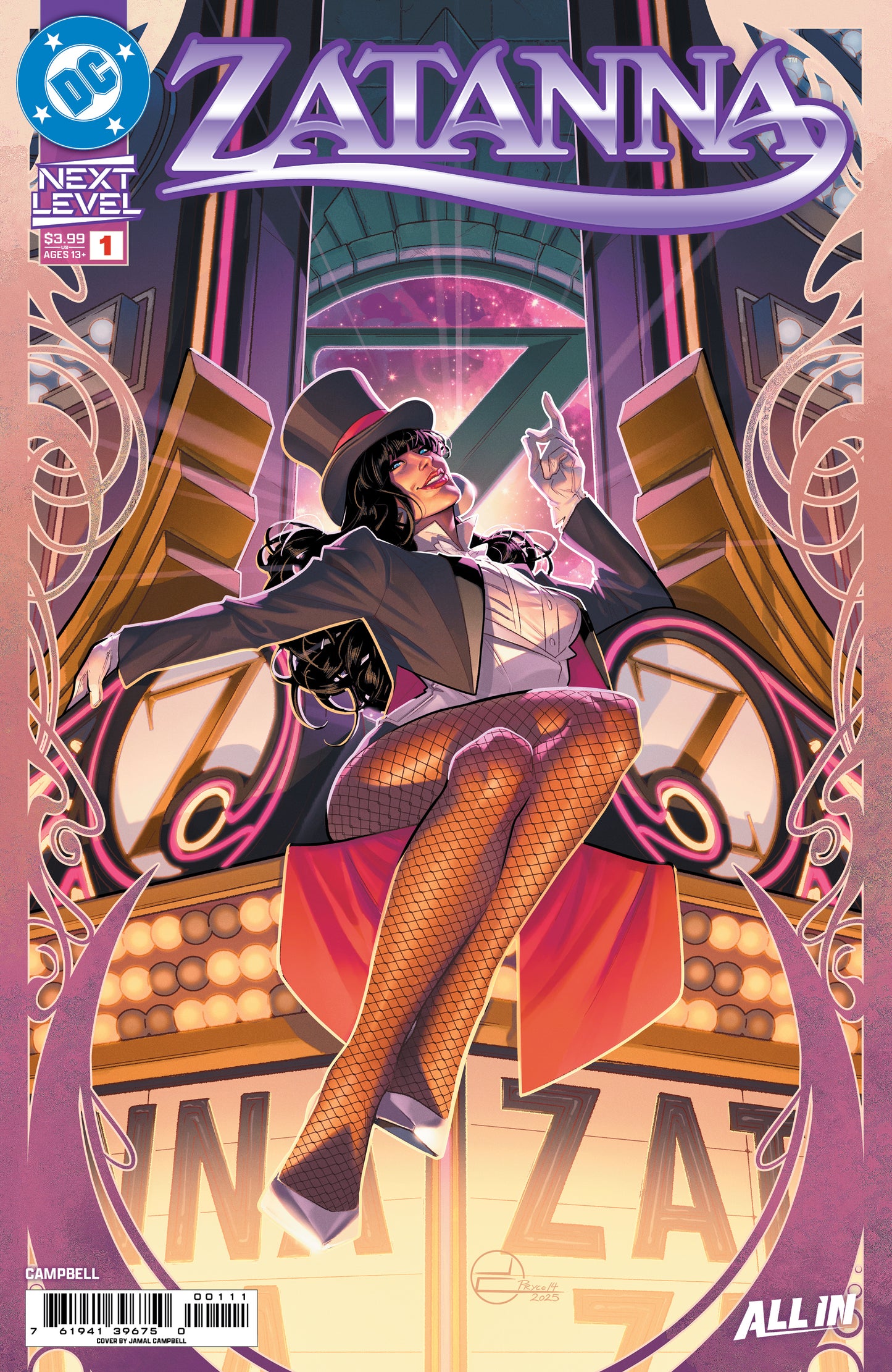 Zatanna (2026) #1 A Jamal Campbell (04/29/2026) Dc - Golden Apple Comics