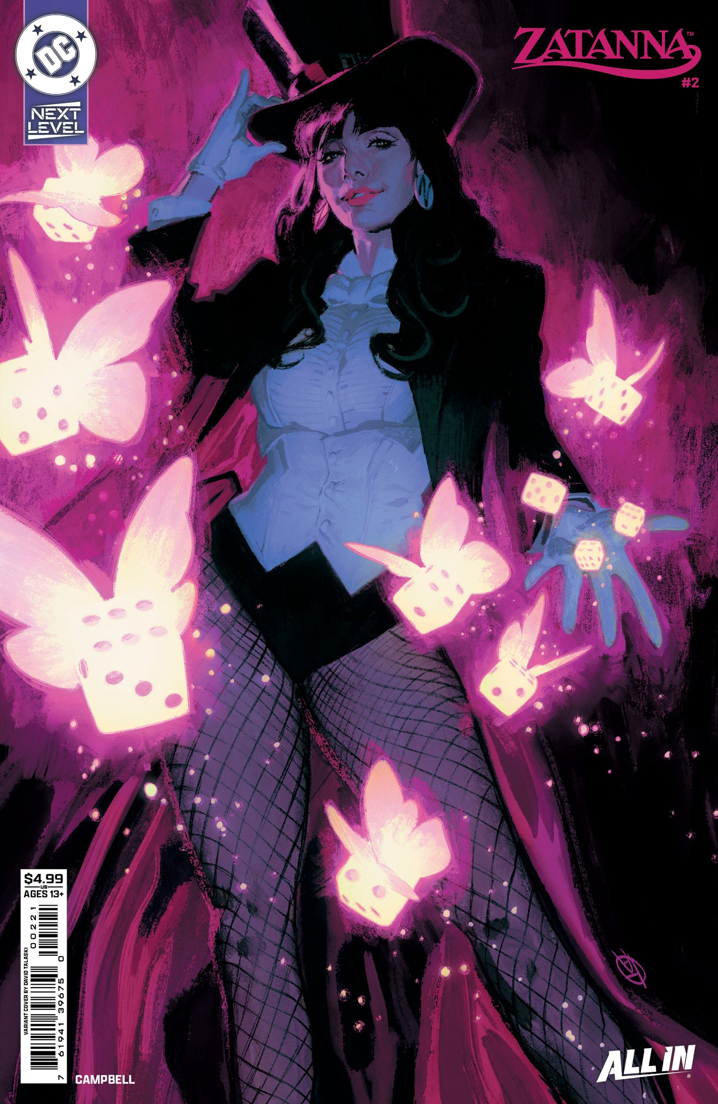 Zatanna (2026) #2 B David Talaski Variant (05/27/2026) Dc - Golden Apple Comics