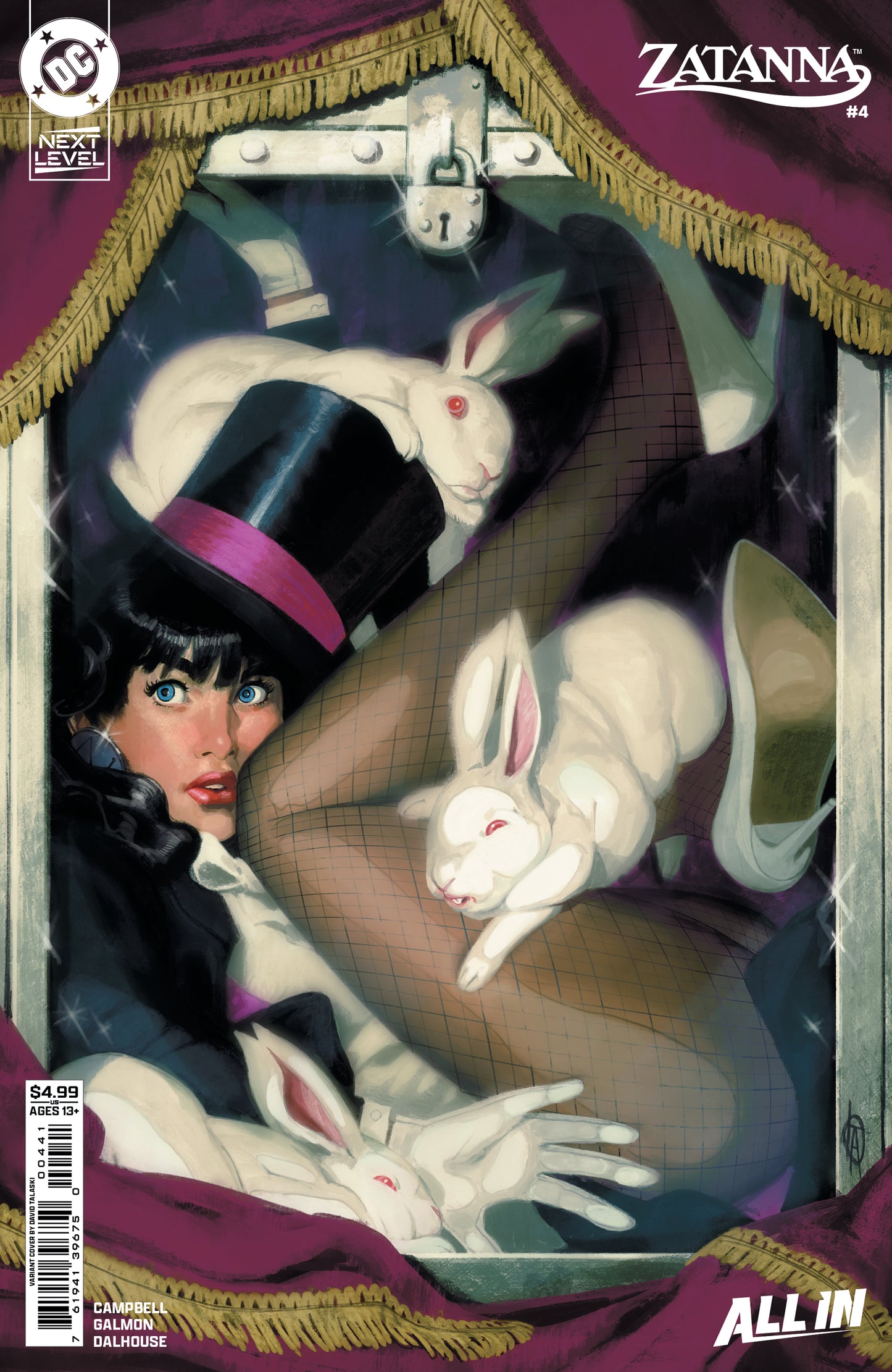 Zatanna #4 D David Talaski Variant (07/22/2026) Dc