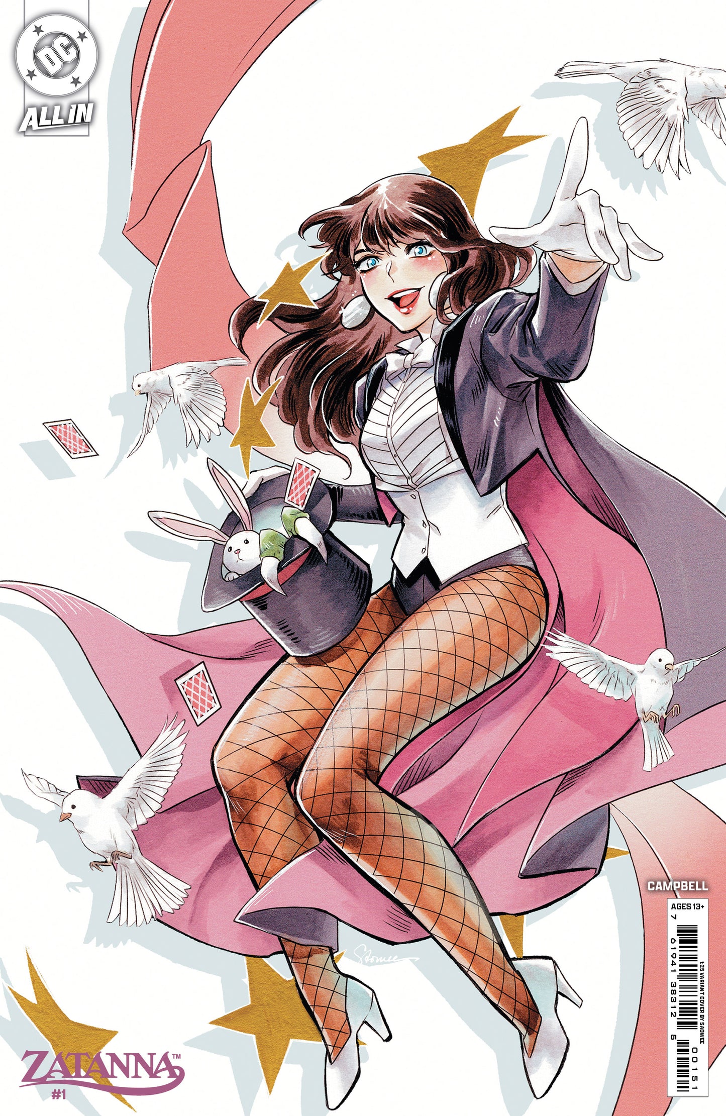 Zatanna #1 (Of 6) I 1:25 Saowee Variant (02/19/2025) Dc