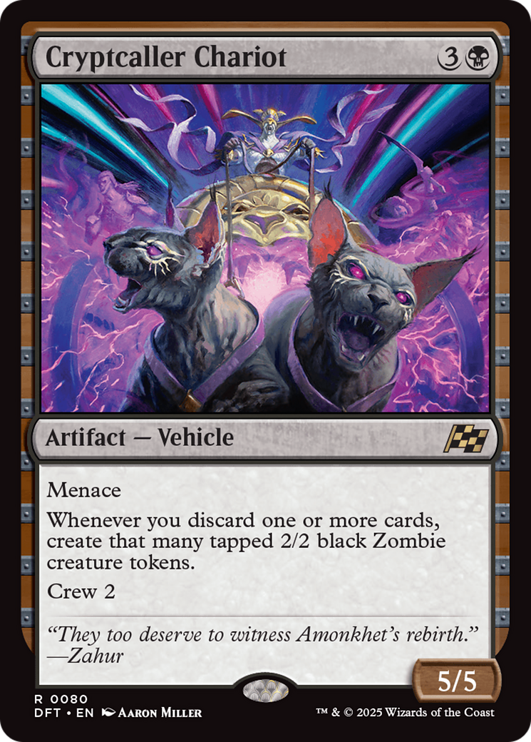 Cryptcaller Chariot (DFT-080) - Aetherdrift