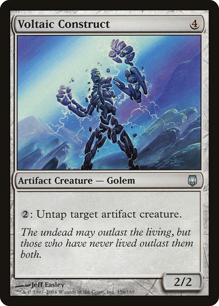 Voltaic Construct (DST-156) - Darksteel