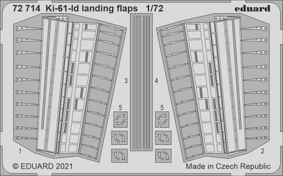 Eduard 72714 1/72 Aircraft- Ki61Id Landing Flaps for TAM