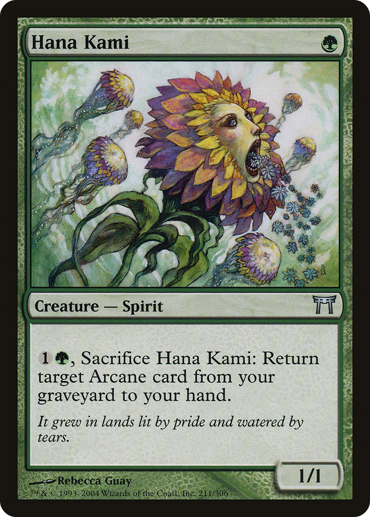 Hana Kami (CHK-211) - Champions of Kamigawa Foil