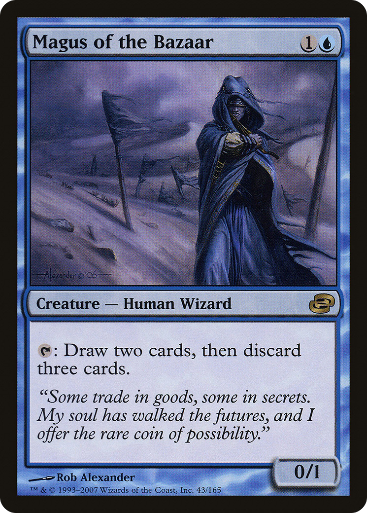 Magus of the Bazaar (PLC-043) - Planar Chaos Foil