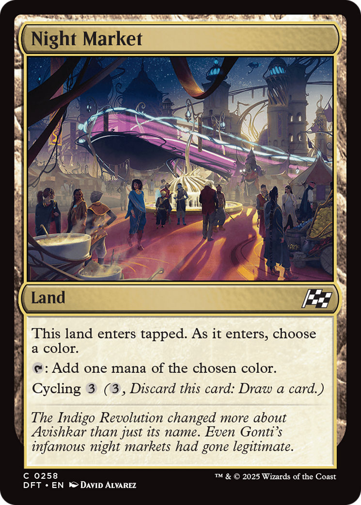 Night Market (DFT-258) - Aetherdrift