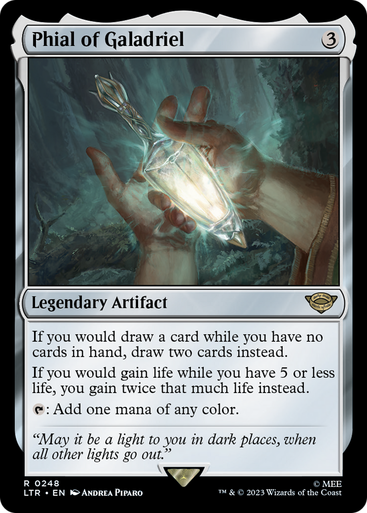 Phial of Galadriel (LTR-248) - The Lord of the Rings: Tales of Middle-earth Foil