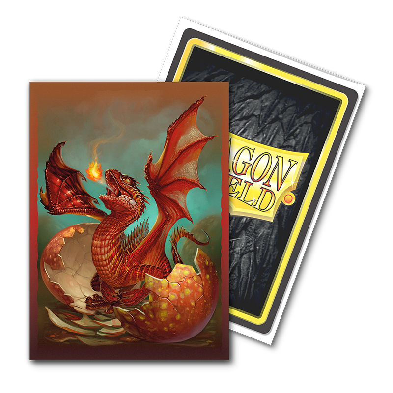 Dragon Shield: Standard 100ct Brushed Art Sleeves - Sparky