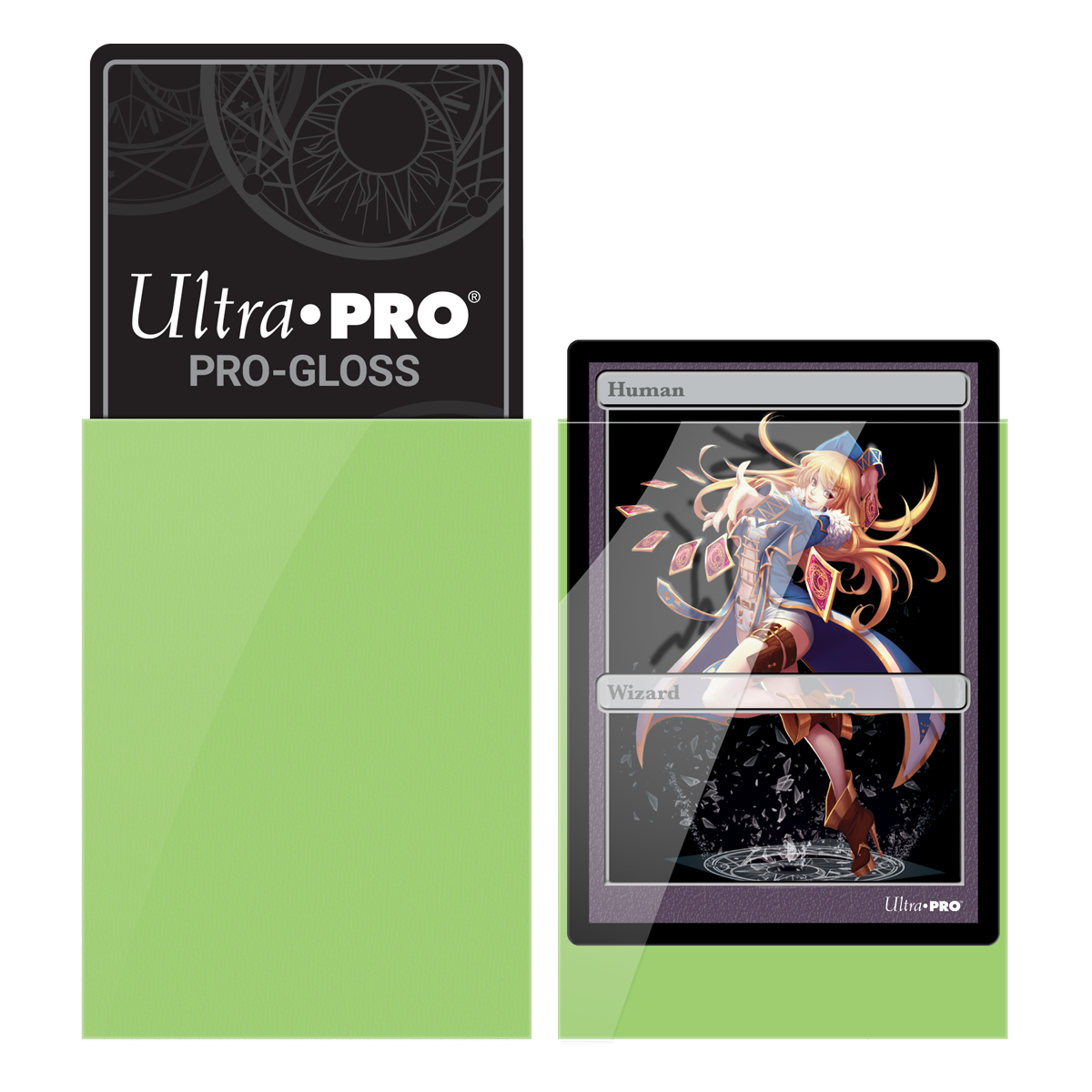 Ultra PRO: Small 60ct Sleeves - PRO-Gloss (Lime Green)