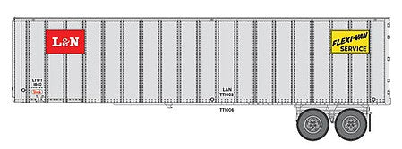 Walthers SceneMaster 949-2602 HO Scale Flexi-Van 40' Trailer 2-Pack - L&N - Golden Apple Comics