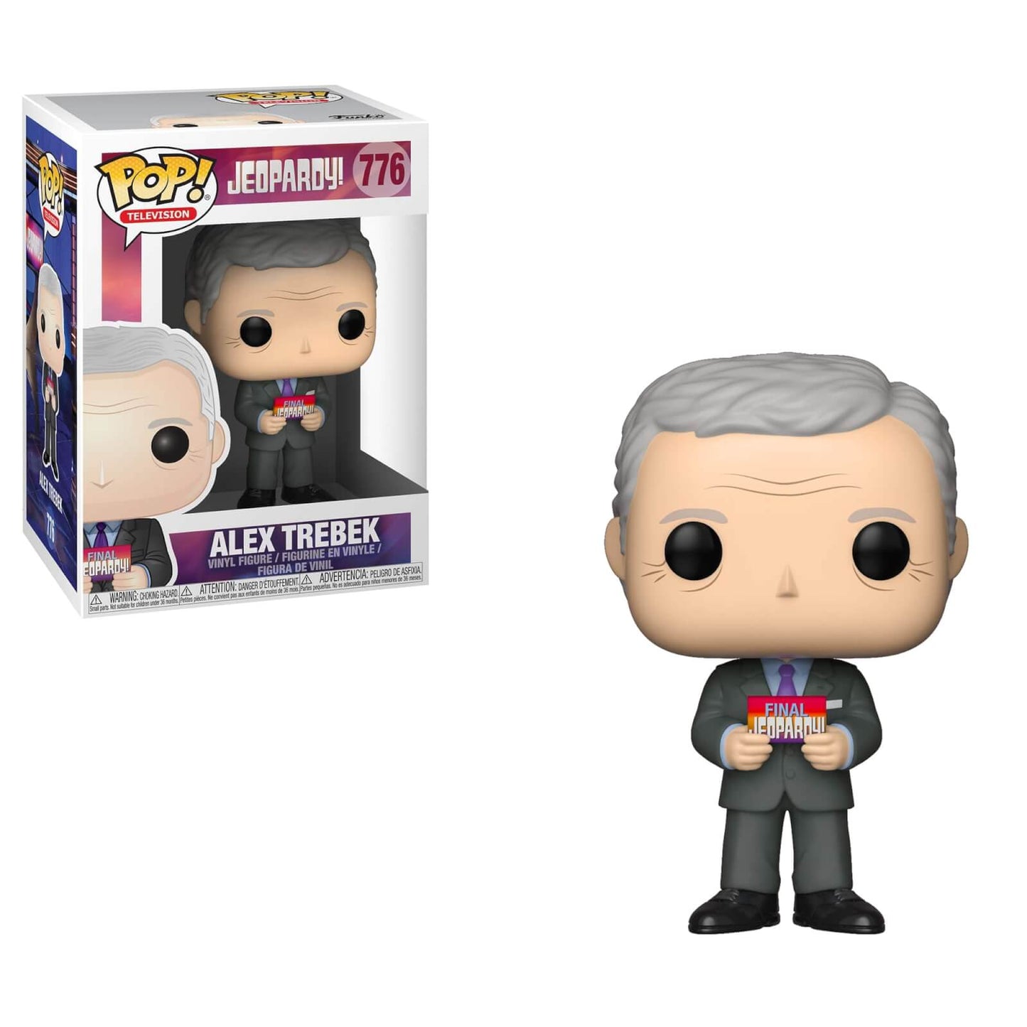 Funko POP! Jeopardy - Alex Trebek Common Vinyl Figure #776 - Golden Apple Comics