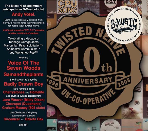 Twisted Nerve 10th Anniversary Mix (CD)