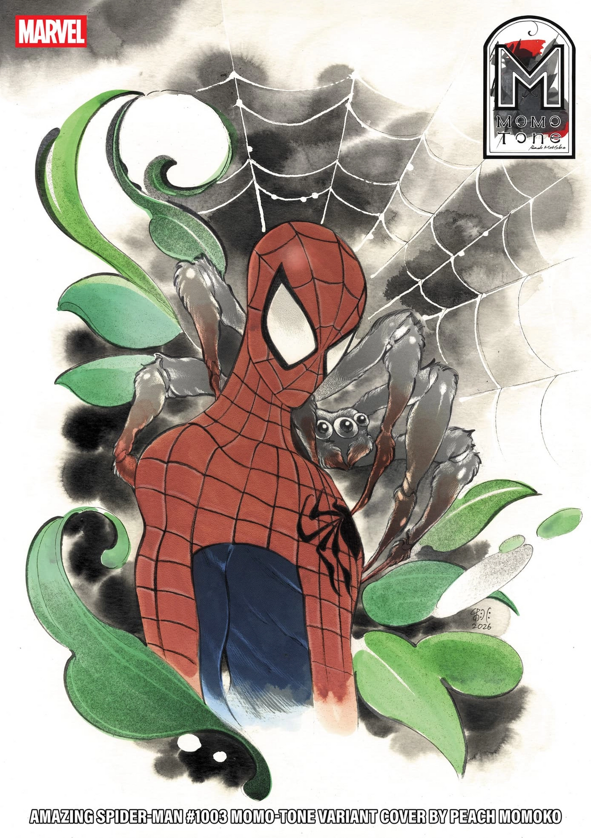 Amazing Spider-Man #1003 C Peach Momoko Momo-Tone Variant (11/11/2026) Marvel