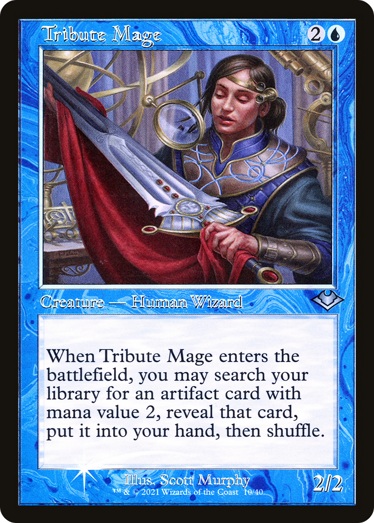Tribute Mage (MH1-010) - Modern Horizons 1 Timeshifts Foil