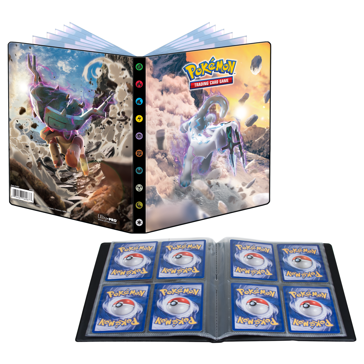 Ultra PRO: 4-Pocket Portfolio - Pokemon (Scarlet & Violet - Ting-Lu and Chien-Pao)