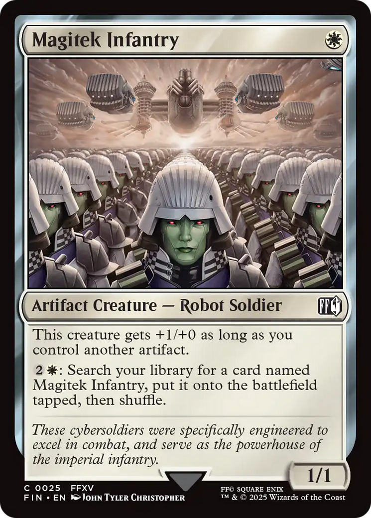 Magitek Infantry (FIN-025) - FINAL FANTASY Foil