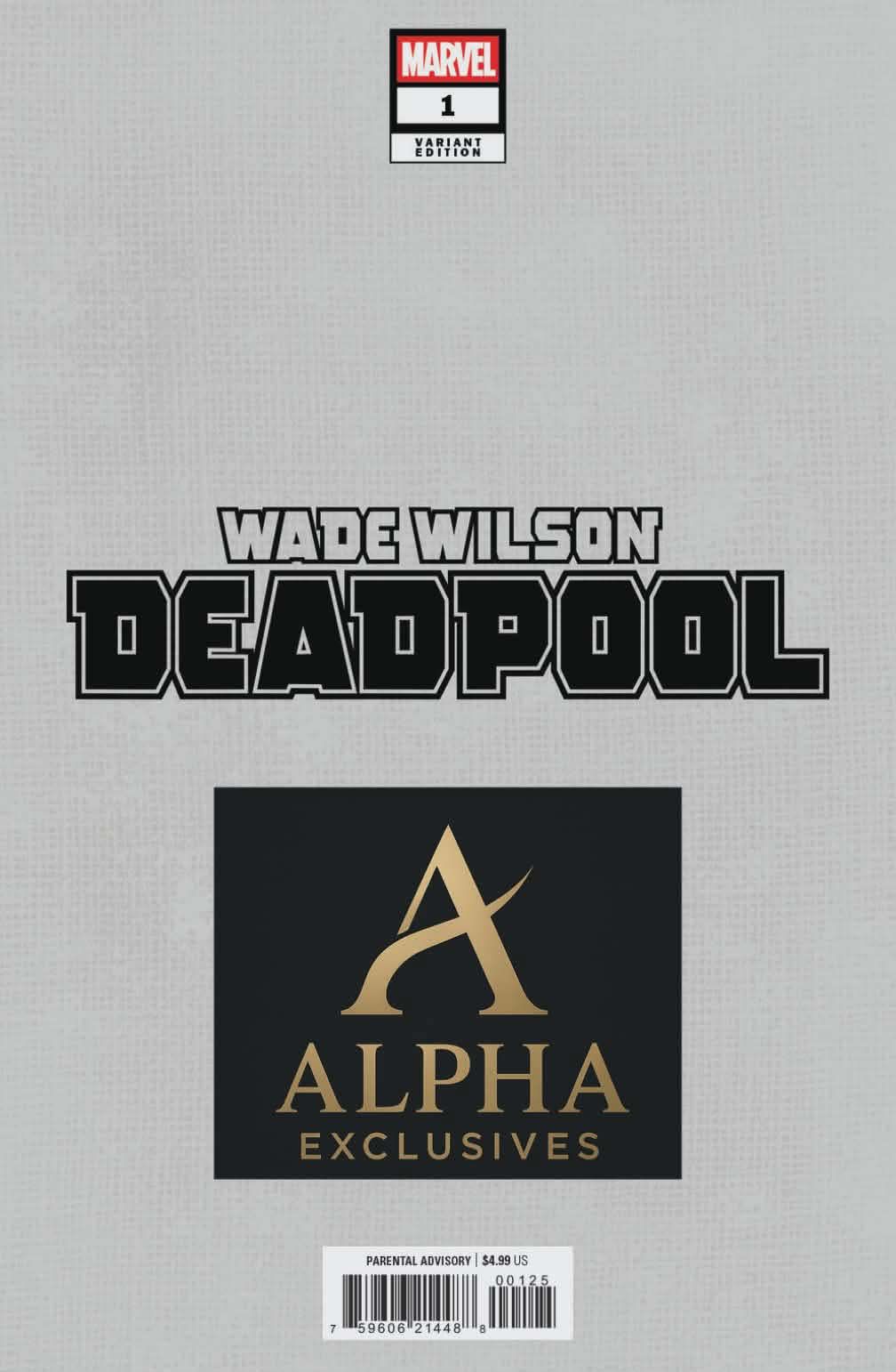 Wade Wilson: Deadpool #1 Nathan Szerdy Exclusive Var (02/11/2026) - Golden Apple Comics