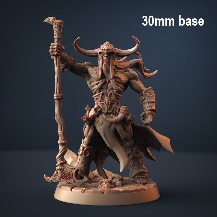 Baldur the Invincible (Male Draugr Barbarian)