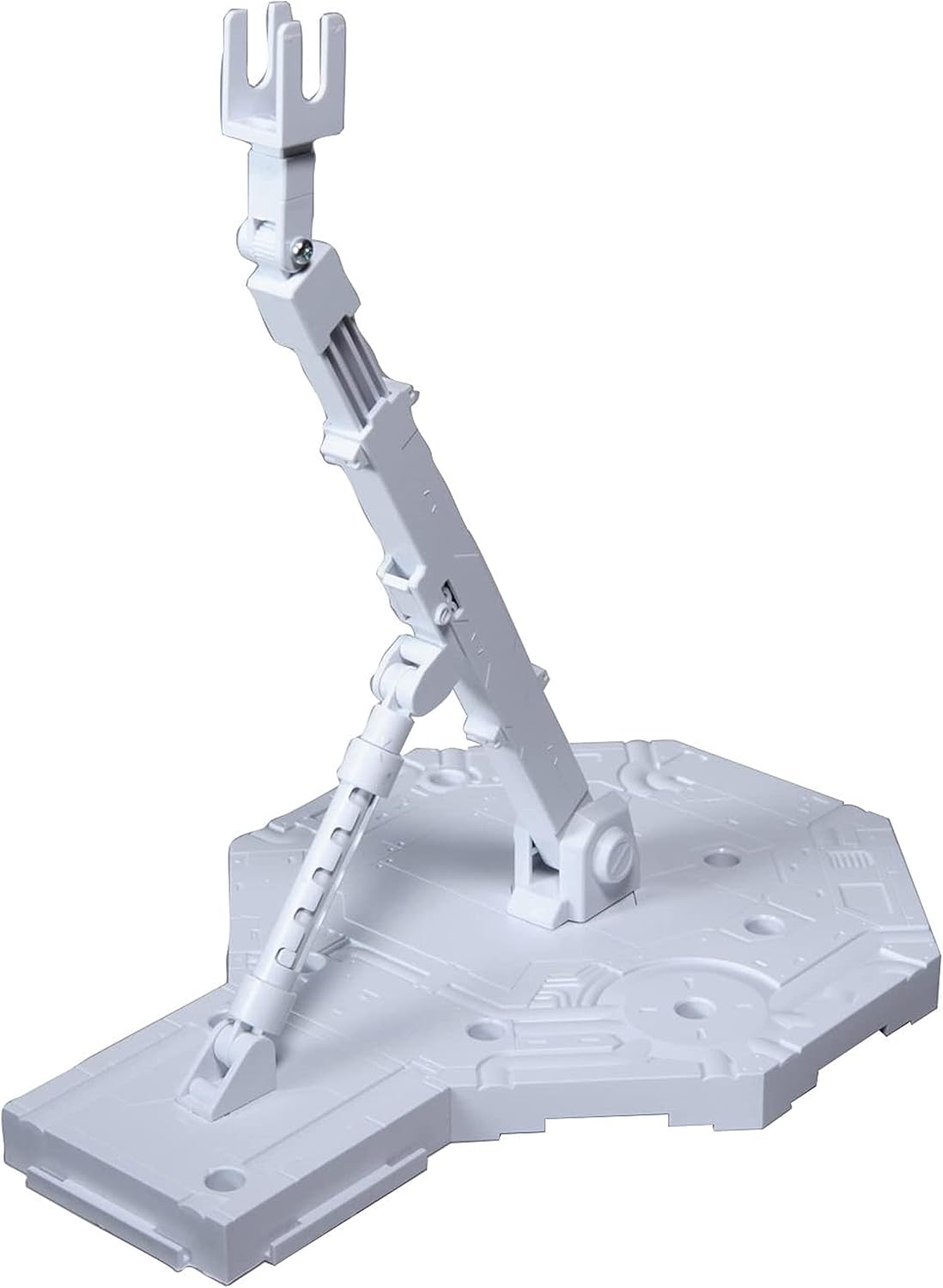 Bandai 2001478 White Action Base 1 Display Stand for 1/100 and 1/144 Gundam Models