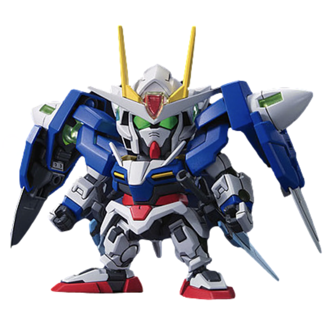 Bandai 2042816 BB SD #316 00 Gundam Mobile Suit (Gundam 00)
