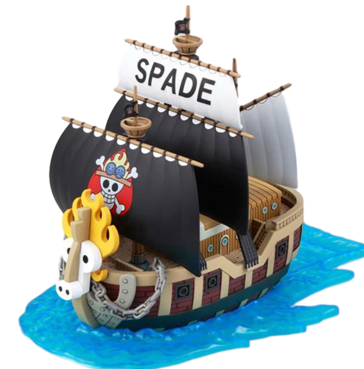 Bandai 2339712 One Piece Grand Ship Collection #12 Spade Pirates Ship