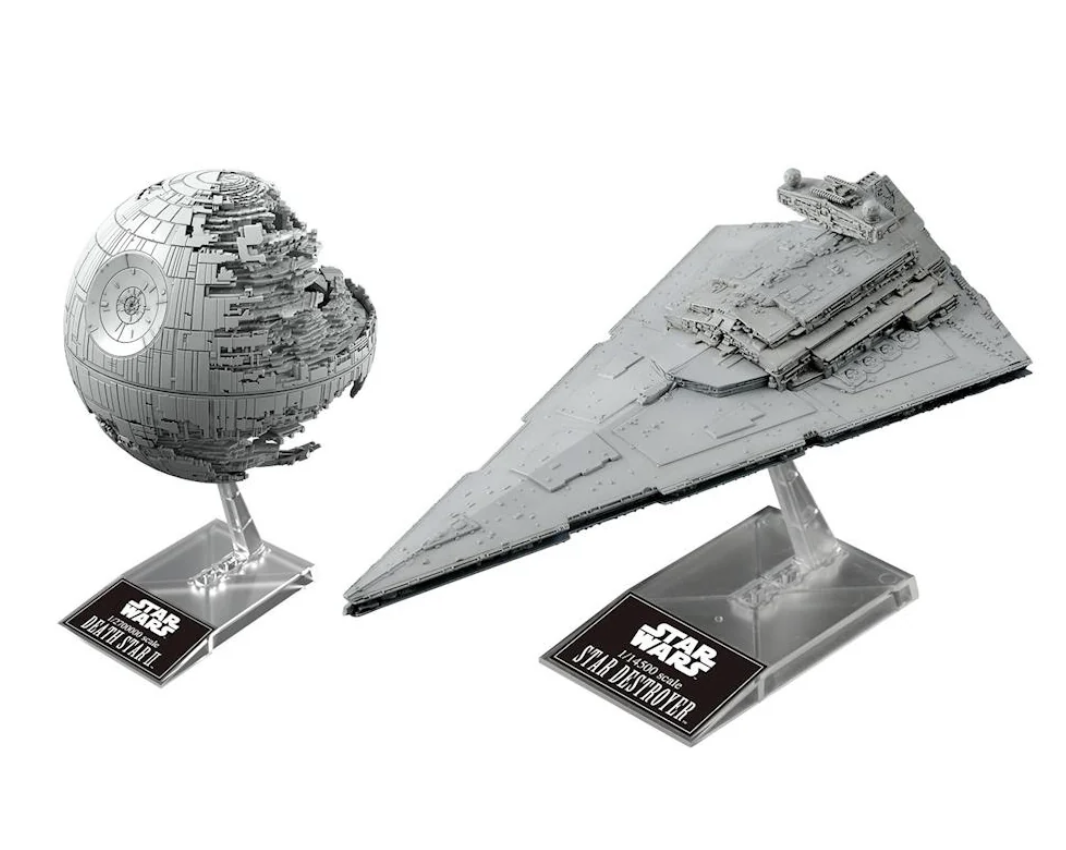Bandai 2419265 Star Wars Death Star II & Star Destroyer Model Kit