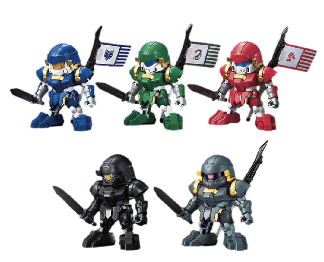 Bandai 2491890 SD Gundam World Heroes #28 Bug & Bu Dui Bing Gundam (Sangoku Soketsuden)