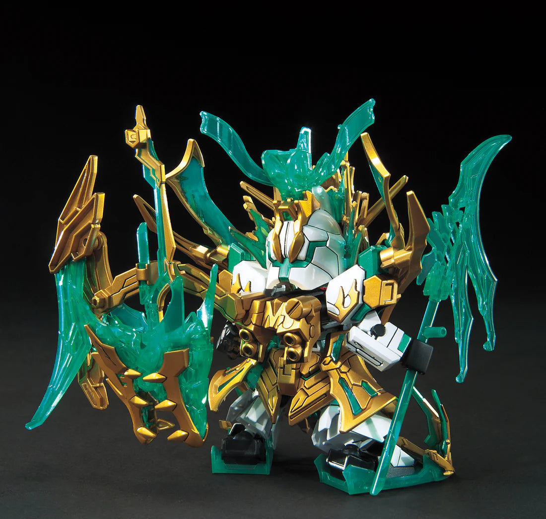 Bandai 2491898 SD Gundam World Heroes #34 Wu Sheng Guan Yu Yun Chang Nu Gundam (Sangoku Soketsuden)