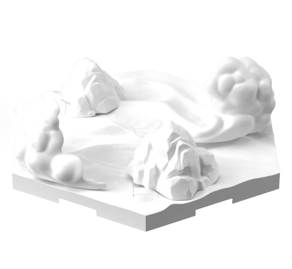 Bandai 2516444 30MM #03 Customize Scene Base (Snowfield Ver.) "30 Minutes Missions"