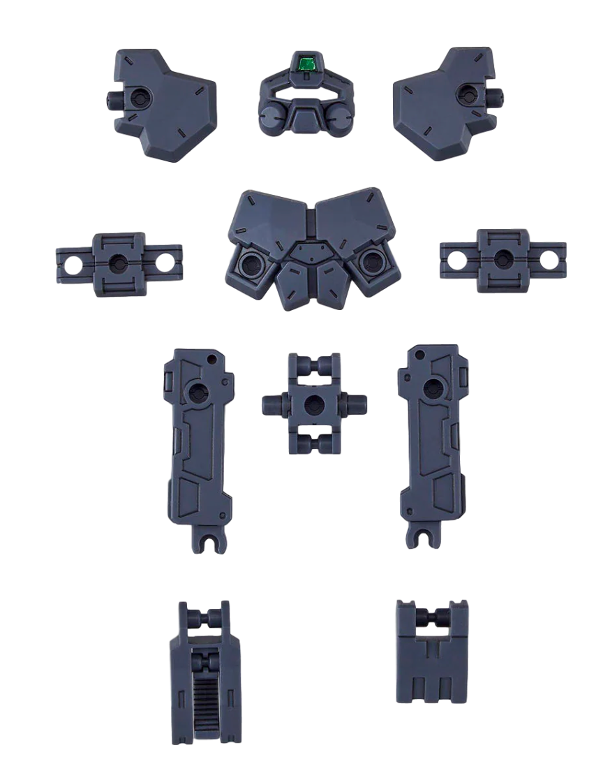 Bandai 2530617 1/144 30MM #18 Rabiot Option Armor For Base Attack (Dark Gray) "30 Minute Missions"