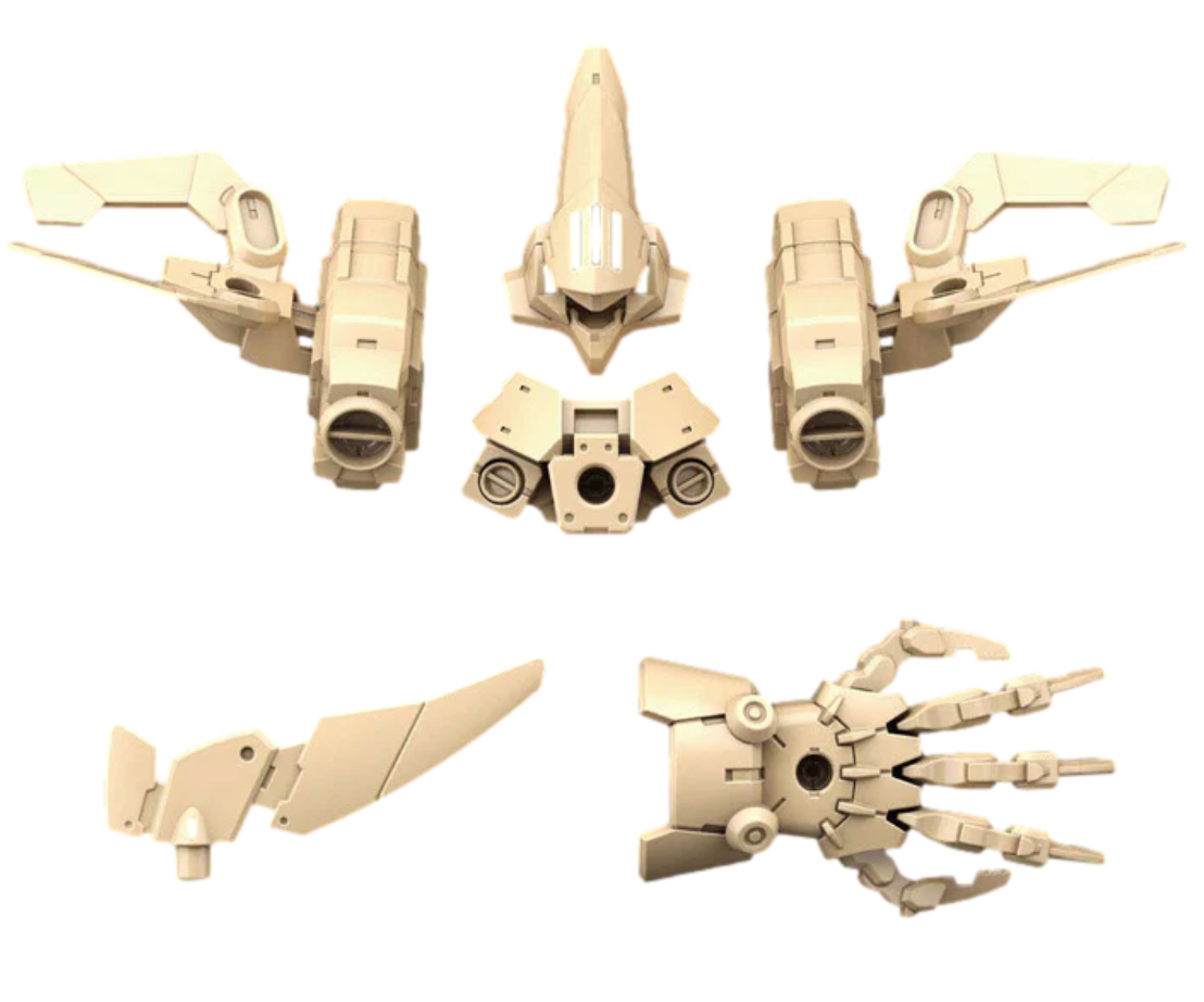 Bandai 2530620 1/144 30MM #22 Cielnova Option Armor For Defense Operations (Sand Yellow) "30 Minute Missions"
