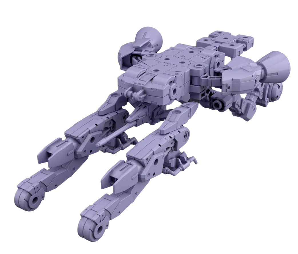 Bandai 2530637 1/144 30MM #07 Extended Armament Vehicle (Space Craft Ver. Purple) "30 Minutes Missions"